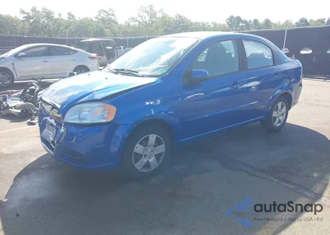 2010 Chevrolet Aveo Lt z USA, uszkodzony, nr VIN KL1TD5DE8AB117147